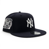 Navy Blue New York Yankees pink Bottom 2000 Subway Series Side Patch New Era 9Fifty Snapback