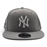 Gray Yankees New York Yankees Icy Blue Bottom 2000 Subway Series Side Patch New Era 9Fifty Snapback