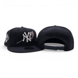 Navy Blue New York Yankees Rose Pink Bottom 1996 World Series Series Side Patch New Era 9Fifty Snapback