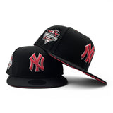 Black New York Yankees Infrared Bottom 2000 World Series Side Patch New Era 9Fifty Snapback