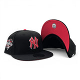 Black New York Yankees Inferred Bottom 2000 World Series Side Patch New Era 9Fifty Snapback