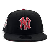 Black New York Yankees Inferred Bottom 2000 World Series Side Patch New Era 9Fifty Snapback