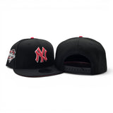 Black New York Yankees Inferred Bottom 2000 World Series Side Patch New Era 9Fifty Snapback