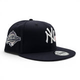 Navy Blue Heart New York Yankees Pink Bottom 1996 World Series Side Patch New Era 9Fifty Snapback