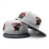 White Toronto Blue Jays Dark Gray Visor Gray Bottom 1991 All Star Game Side Patch New Era 9Fifty Snapback