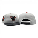 White Toronto Blue Jays Dark Gray Visor Gray Bottom 1991 All Star Game Side Patch New Era 9Fifty Snapback