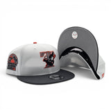 White Toronto Blue Jays Dark Gray Visor Gray Bottom 1991 All Star Game Side Patch New Era 9Fifty Snapback
