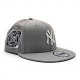 Gray Yankees New York Yankees Icy Blue Bottom 2000 Subway Series Side Patch New Era 9Fifty Snapback