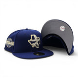 Royal Blue Houston Astros Gray Bottom 2005 World Series Side Patch New Era 59Fifty Fitted