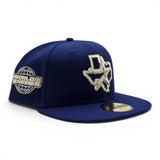 Royal Blue Houston Astros Gray Bottom 2005 World Series Side Patch New Era 59Fifty Fitted