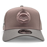 Pink Rouge Chicago Cubs Gray Curved Brim Gray Bottom 1990 All Star Game New Era Curved Brim A-Frame 9Forty Snapback