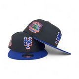 Black New York Mets Royal Blue Visor Gray Bottom 2000 Subway Series Turnstile Citi Field Side Patch New Era 9Fifty Snapback