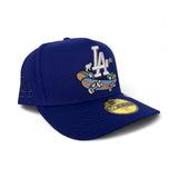 Royal Blue Los Angeles Dodgers Pre Curved Brim Gray Bottom Cartoon Pack New Era 59Fifty A-Frame Fitted