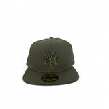 Olive Green New York Yankees Gray Bottom Color Pack New Era 59Fifty Fitted