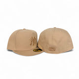 Beige New York Yankees Gray Bottom Color Pack New Era 59Fifty Fitted