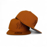 Rust Orange New York Yankees Gray Bottom Color Pack New Era 9Fifty Snapback