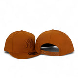 Rust Orange New York Yankees Gray Bottom Color Pack New Era 9Fifty Snapback
