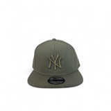Olive Green New York Yankees Gray Bottom Color Pack New Era 9Fifty Snapback