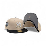 Mango Mocha New York Yankees Black Visor Gray Bottom 2000 World Series New Era Fitted