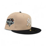 Mango Mocha New York Yankees Black Visor Gray Bottom 2000 World Series New Era Fitted