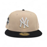 Mango Mocha New York Yankees Black Visor Gray Bottom 2000 World Series New Era Fitted