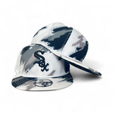 White Chicago White Sox New Era Paint Collection 9Fifty Snapback