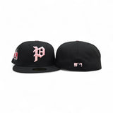 Black Philadelphia Phillies Pink Bottom 1996 All Star Game Side Patch New Era 59Fifty Fitted