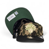 Woodland Camo New York Knicks Black Visor New Era 19Twenty Adjustable Strapback