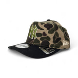 Woodland Camo New York Yankees Black Visor New Era 19Twenty Adjustable Strapback