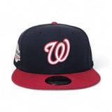 Navy Blue Washington Nationals Red Visor Gray Bottom 2019 All Star Game New Era 9Fifty Snapback