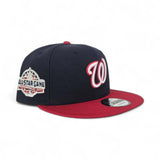 Navy Blue Washington Nationals Red Visor Gray Bottom 2019 All Star Game New Era 9Fifty Snapback
