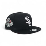 Black Chicago White Sox Red Bottom 2003 All Star Game Side Patch New Era 9Fifty Snapback