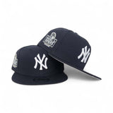 Navy Blue New York Yankees Gray Bottom 2024 World Series Side Patch New Era 9Fifty Snapback