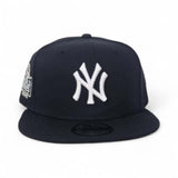 Navy Blue New York Yankees Gray Bottom 2024 World Series Side Patch New Era 9Fifty Snapback