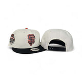 Off White San Francisco Giants Black Visor Gray Bottom 1984 All Star Game Side Patch New Era 9Fifty Snapback
