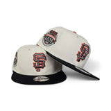 Off White San Francisco Giants Black Visor Gray Bottom 1984 All Star Game Side Patch New Era 9Fifty Snapback