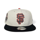 Off White San Francisco Giants Black Visor Gray Bottom 1984 All Star Game Side Patch New Era 9Fifty Snapback
