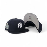 Navy Blue New York Yankees Gray Bottom 2024 World Series Side Patch New Era 9Fifty Snapback