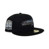 Black Houston Astros Gray Bottom 50th Anniversary Side Patch New Era 59Fifty Fitted