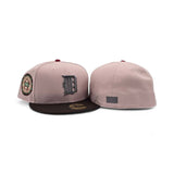 Pink Rouge Detroit Tigers Brown Visor Green Bottom 1942 All Star Game Side Patch New Era 59Fifty Fitted