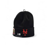 Black New York Mets 1969 World Series Side Patch New Era Knit Beanies
