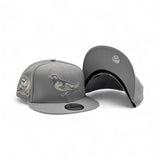 Gray Baltimore Orioles Gray Bottom Bird Logo 50th Anniversary Side Patch New Era 9Fifty Snapback