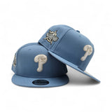 Sky Blue Philadelphia Phillies Gray Bottom 2026 All Star Game Side Patch New Era 9Fifty Snapback
