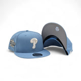 Sky Blue Philadelphia Phillies Gray Bottom 2026 All Star Game Side Patch New Era 9Fifty Snapback