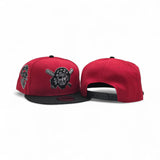 Red Pittsburgh Pirates Black Visor Gray Bottom 1959 All Star Game Side Patch New Era 9Fifty Snapback