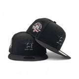 Black Houston Astros Pink Bottom 45th Anniversary Side Patch New Era Fitted
