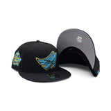 Matching Black Los Angeles Angels Gray Bottom 40th Anniversary 9Fifty New Era Snapback For Gamma Blue 11