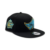 Matching Black Los Angeles Angels Gray Bottom 40th Anniversary 9Fifty New Era Snapback For Gamma Blue 11