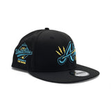 Matching Black Atlanta Braves Gray Bottom 1995 World Series Welcome To The Show Side Patch New Era 9Fifty Snapback For Gamma 11