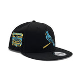 Matching Black St. Louis Cardinals Gray Bottom Busch Stadium Final Season Side Patch New Era 9Fifty Snapback For Gamma Blue 11